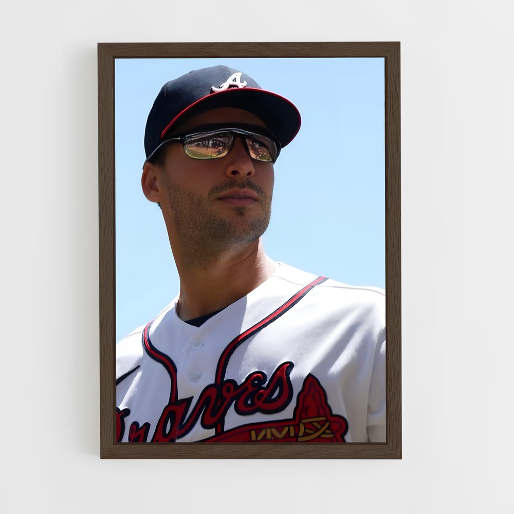 Poster Matt olson gradins – affiche Baseball (vue 5)